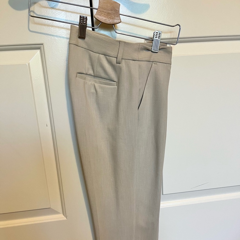 EXPRESS Barely Boot Stretch Mid Rise Pant